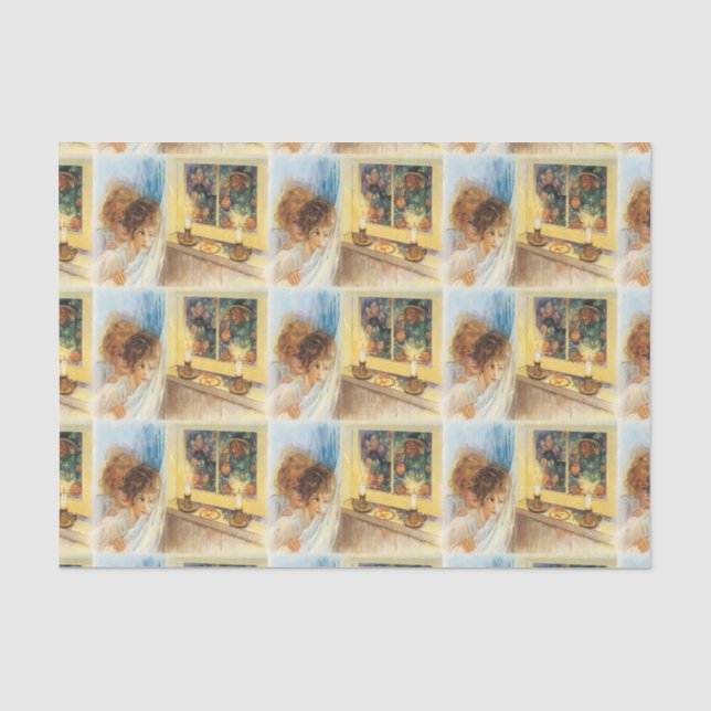 Mousseline Nuit Quand Les Goblins Sortent Du Papier Tissu (Recto)