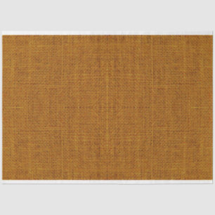 Mousseline  Ochre Burlap Texture Découpage papier de tissus