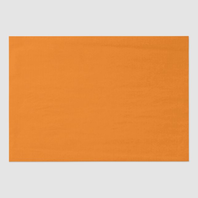 Mousseline Orange n° 1, Papier Tissu Orange (Recto)
