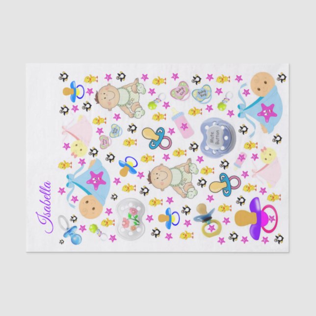 Mousseline Pacifique binaire en papier tissu (Recto)