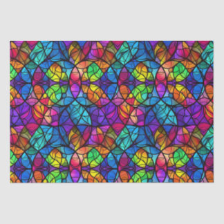 Mousseline Papier à envelopper Feuille plate de 3