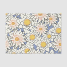 Papier à Motif à fleurs Lotus