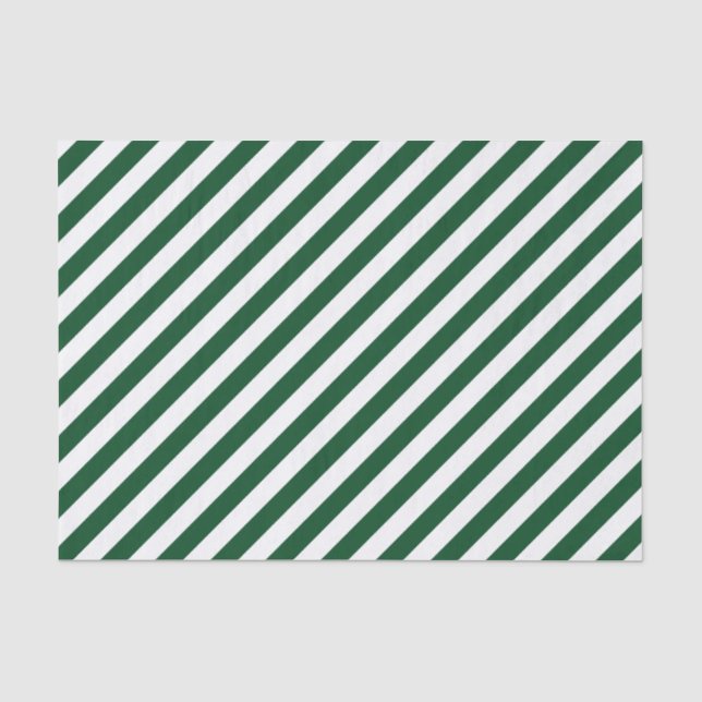 Mousseline Papier à papier à ruban diagonale vert (Recto)