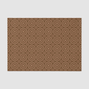 MOUSSELINE PAPIER À PAPIER À TISSU BROWN À DEUX TONS