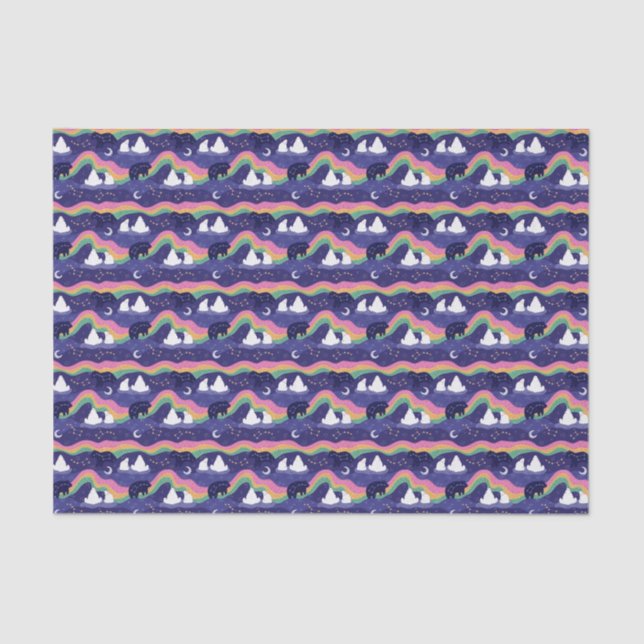 Mousseline Papier à papier pour lampes nordiques (Recto)