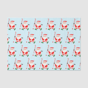 Mousseline Papier cadeau de Noël de hockey sur gazon