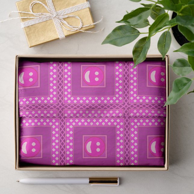 Mousseline Papier cadeau en papier tissue HPk&G Smile Tile (Cadeau)