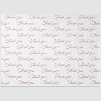 Mousseline Papier cadeau Merci