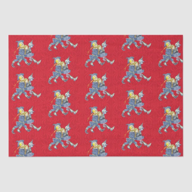 MOUSSELINE PAPIER CLASSIQUE EN TISSU OZ POUR NOËL (Recto)