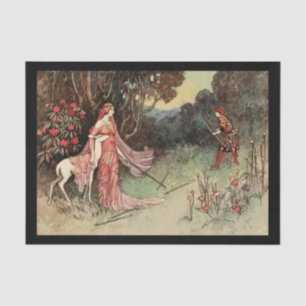 Mousseline Papier de découpage 10"x15" - Arthur Rackham 3