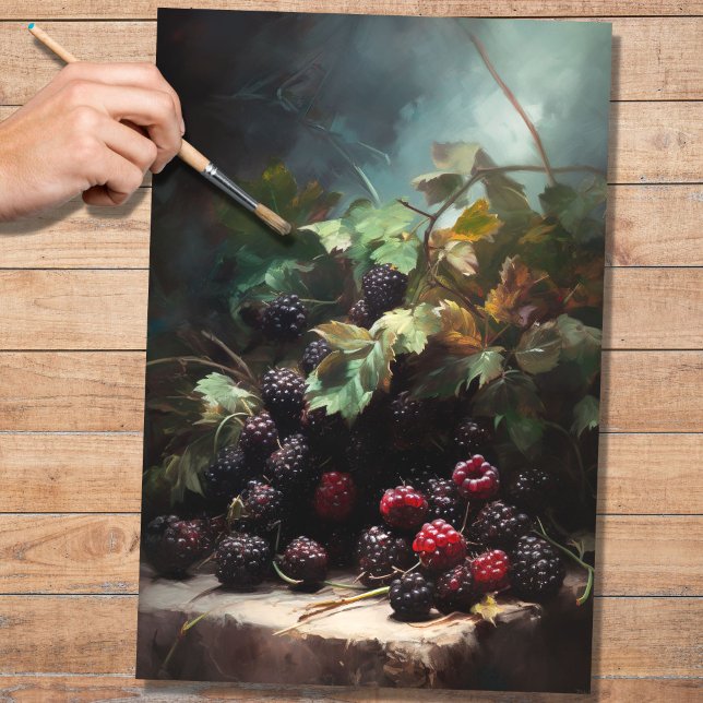 Mousseline Papier de découpage Blackberry 4 (Créateur téléchargé)