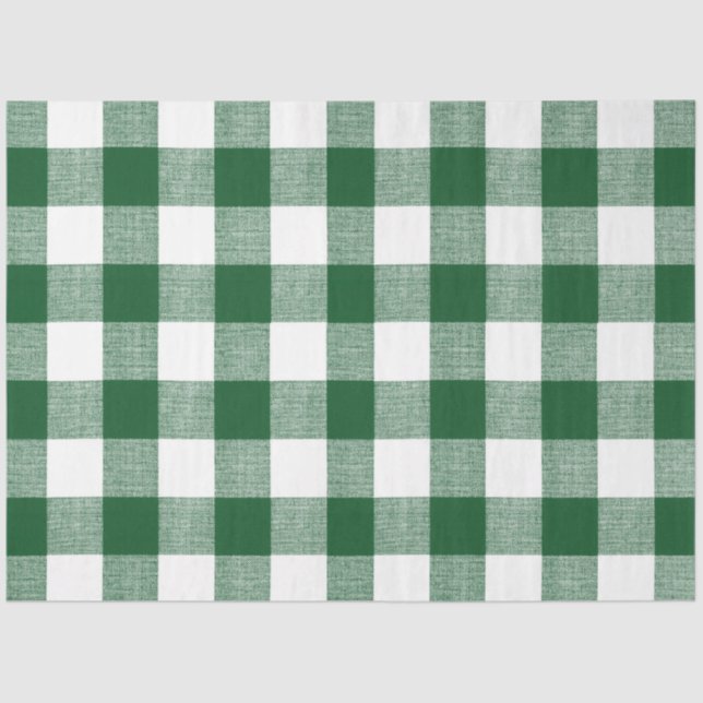 Mousseline Papier de découpage Buffalo Check (Recto)