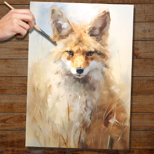 Mousseline Papier de découpage Coyote 2