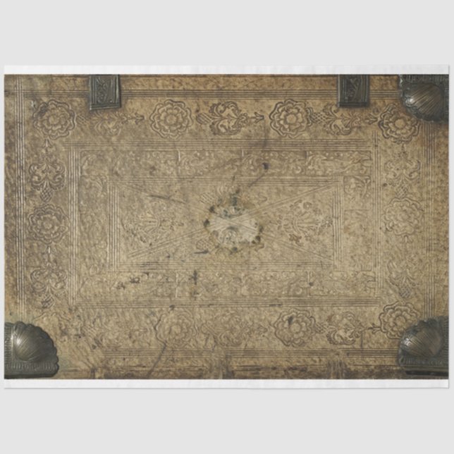 Mousseline Papier de découpage de couverture de livre (Recto)