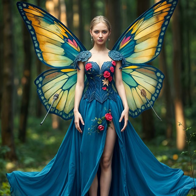 Mousseline Papier de découpage de la forêt fée (Créateur téléchargé)