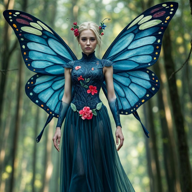 Mousseline Papier de découpage de la forêt fée de la nature b (Créateur téléchargé)