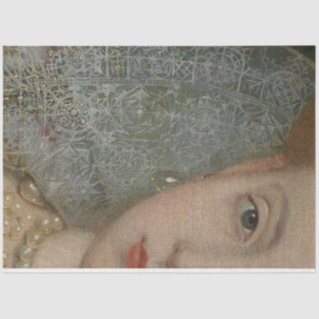 Mousseline Papier de découpage de la reine (Recto)