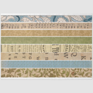 Mousseline Papier de découpage de meubles de bande Washi