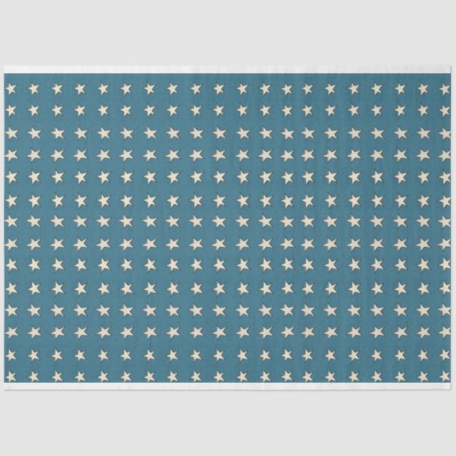 Mousseline Papier de découpage de meubles patriotiques (Recto)