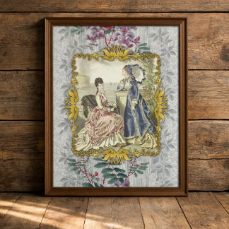 Mousseline Papier de découpage de mode côtière victorienne fr
