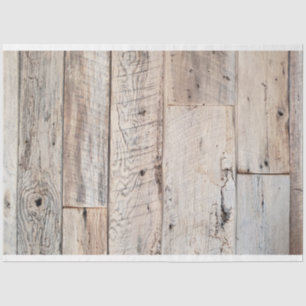 Mousseline Papier de découpage en bois rustique