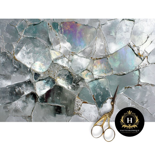 Mousseline Papier de découpage en verre Iridescente Dragon Sc (Créateur téléchargé)