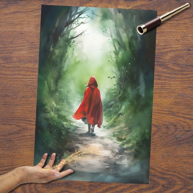 Mousseline Papier de découpage Girin Forest 2 (Créateur téléchargé)