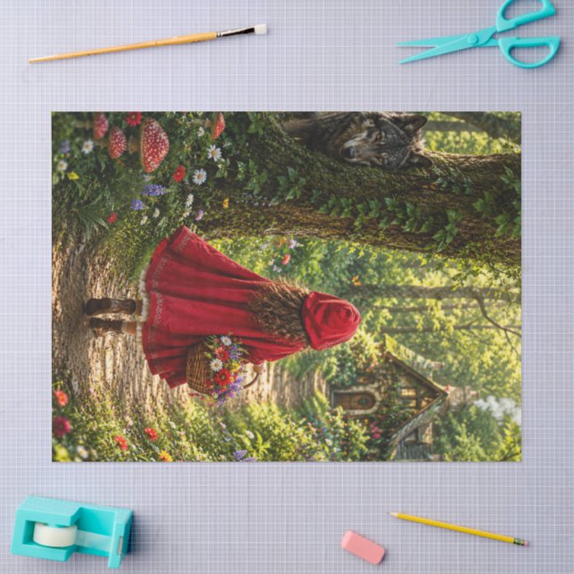 Mousseline Papier de découpage pour rêves de contes de fées e (Artisanat)