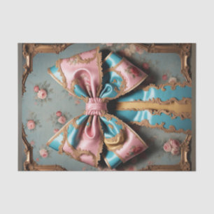 Mousseline Papier de découpage Rococo Bow 2 de Paris
