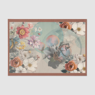 Mousseline Papier de découpage vintage