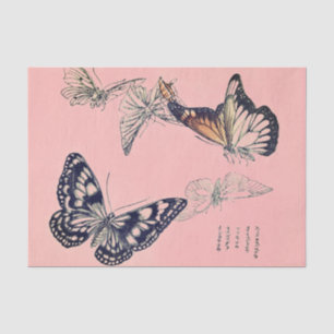 Mousseline Papier de fond BUTERFLY