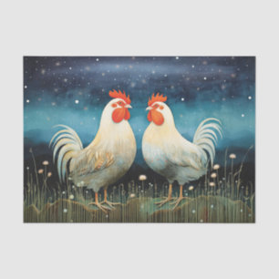 Mousseline Papier de fond de découpage pour poulets de pays p
