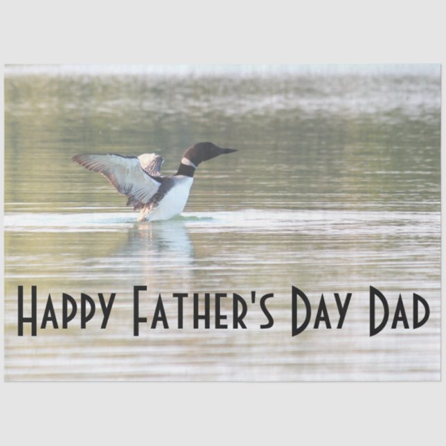 Mousseline Papier de fond fête des pères (Recto)