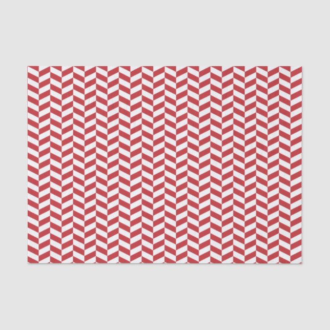 Mousseline Papier de fond rouge foncé et épine dorsale blanch (Recto)
