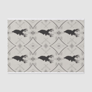 Mousseline Papier de fond vintage Deer 2