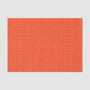 Mousseline PAPIER DE LAVAGE COEUR-ORANGE-TISSU incorporé