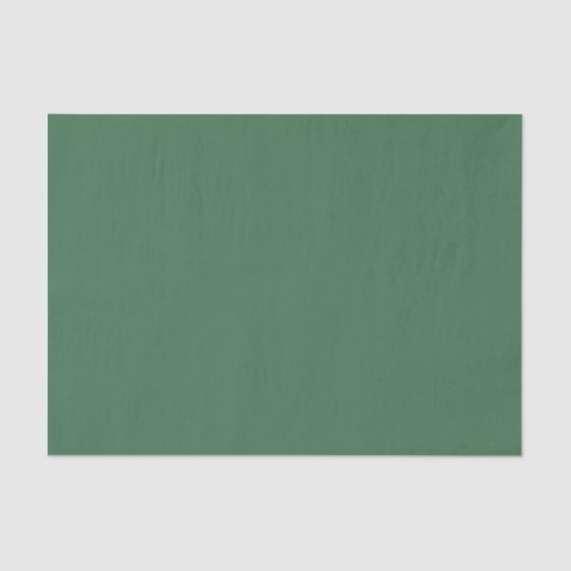 Mousseline Papier de papier de couleur solide vert Hunter (Recto)