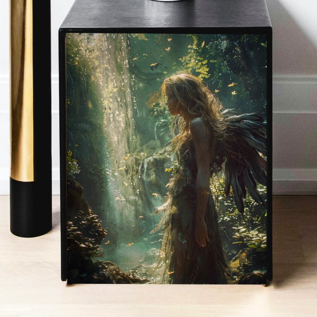 Mousseline Papier de papier de découpage de fées vertes (Créateur téléchargé)