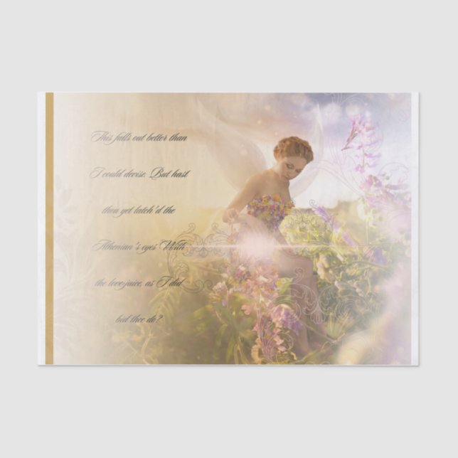 Mousseline Papier de papier de découpage factié (Recto)