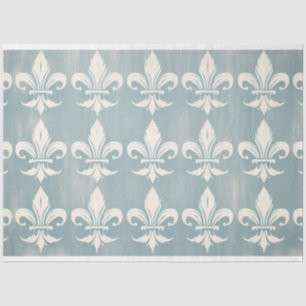 Mousseline Papier de papier de découpage Fleur de lis
