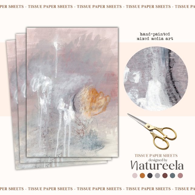 Mousseline Papier de papier de découpage Motif Abstrait moder (Créateur téléchargé)