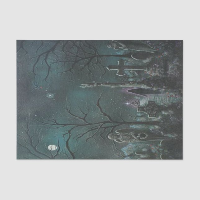 Mousseline Papier de papier de fond fantôme (Recto)