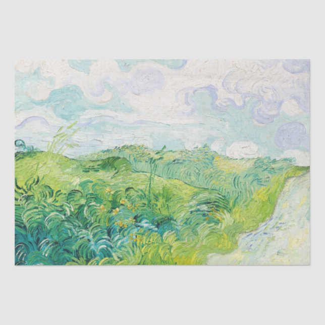 Mousseline Papier de papier de fond pour découpage Van Gogh L (Recto)