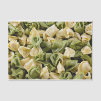 Mousseline Papier de papier de pâte de tortellini cru frais