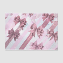 Papier de papier de tissu Pink bow 2