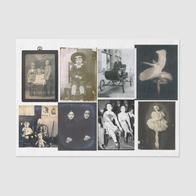 Mousseline Papier de papier tissu de collection de photos de  (Recto)