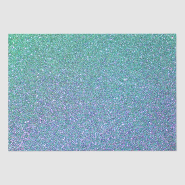 Mousseline papier de parties scintillant informatique (Recto)