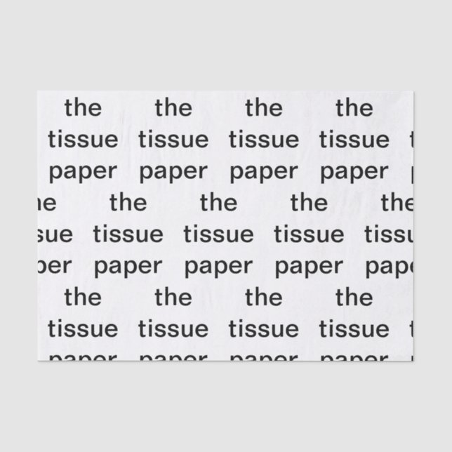 Mousseline papier de tissu (Recto)