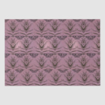 Papier de tissu à motifs d'arbre et de papillon