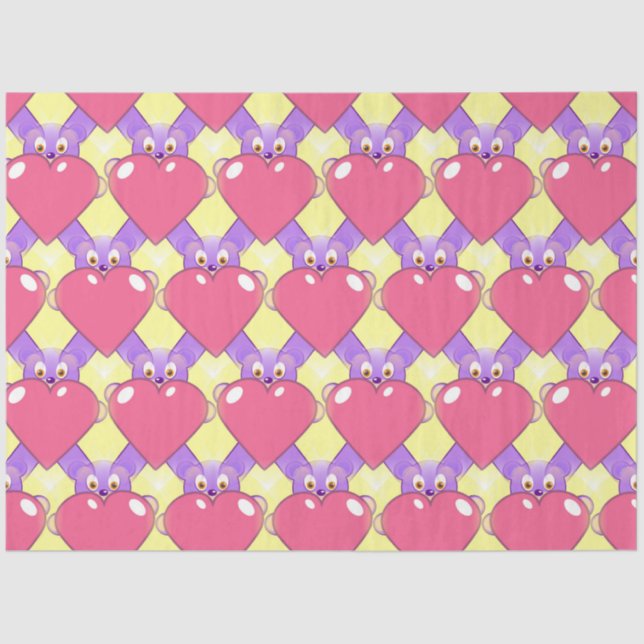 Mousseline papier de tissu cardiaque (Recto)